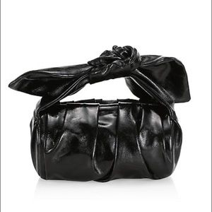 NWT Regina Pyo Nane Knotted Patent Leather Barrel